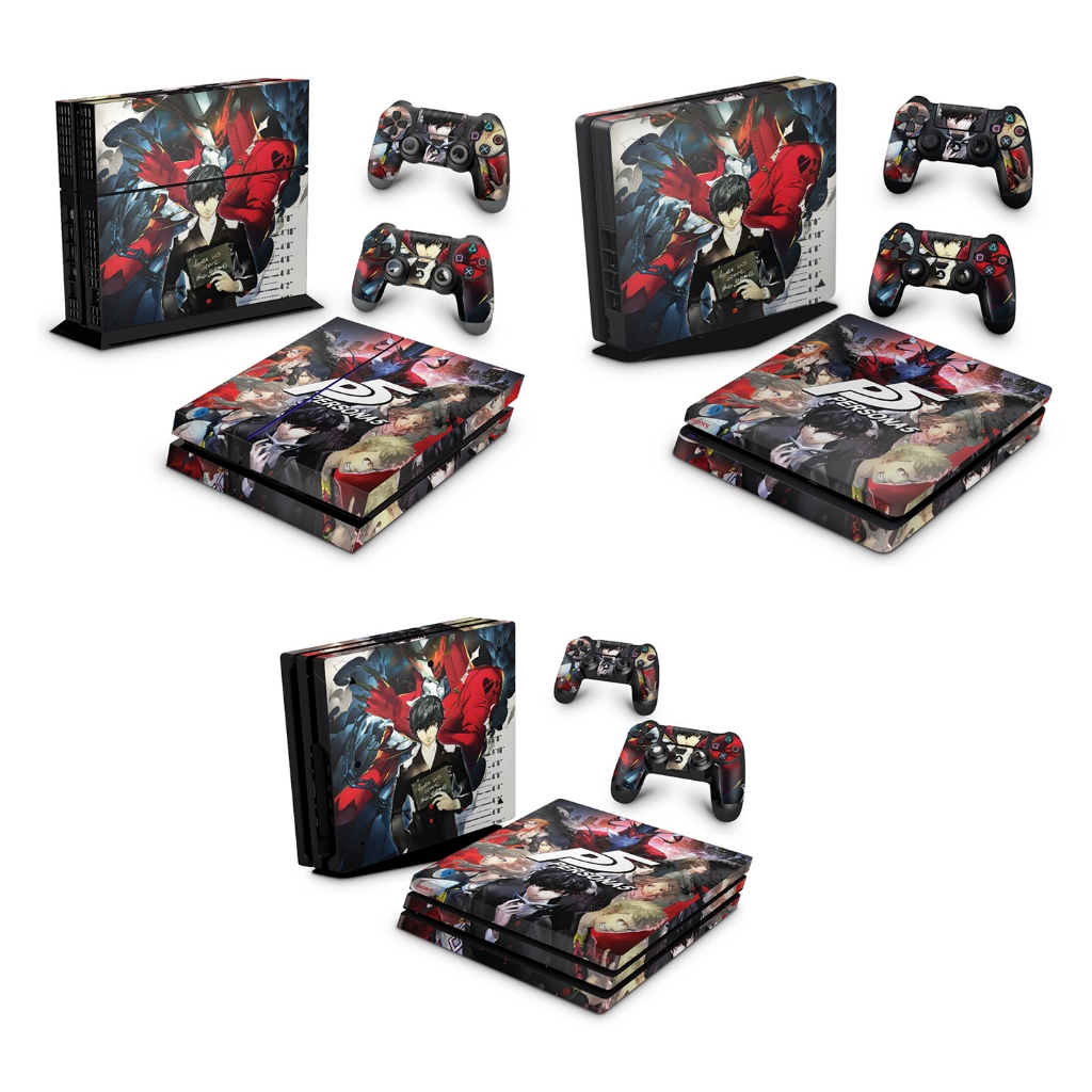 Skin Anti-Rage para PS4 FAT, SLIM ou PRO - 225 - Skin Playstation 4