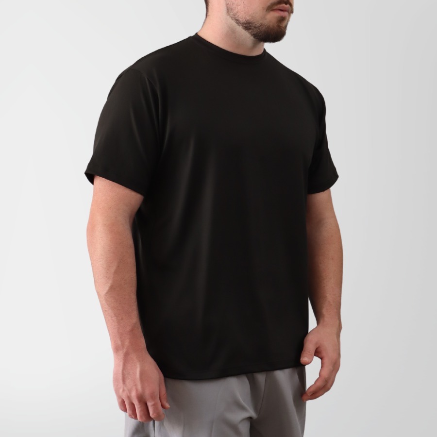 Kit 3/6/9 Camisetas Segunda Pele Básica Masculina Proteção UV 50+ Lisa Manga Curta Atacado Uniforme