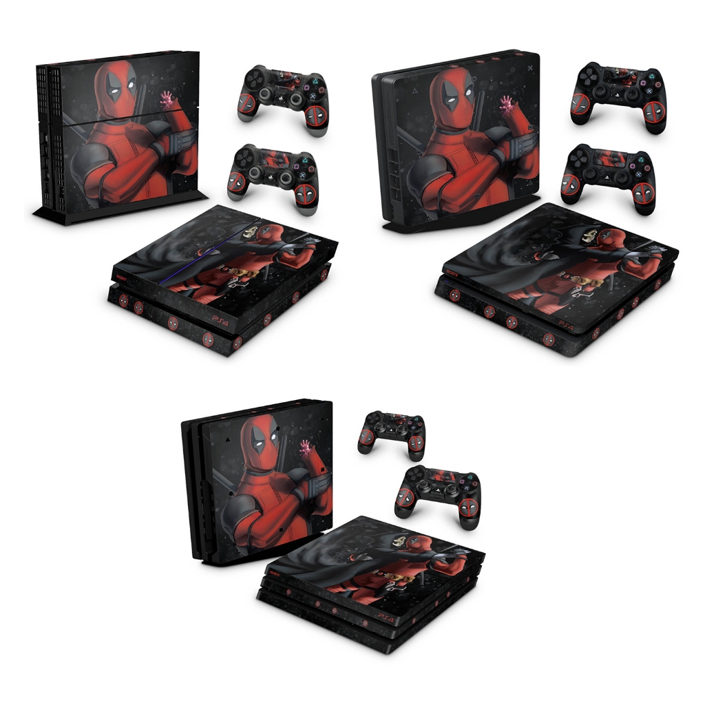 Skin Anti-Rage para PS4 FAT, SLIM ou PRO - 285 - Skin Playstation 4