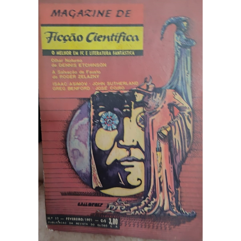 Olhar Noturno; a Salvação de Fausto; o Excêntrico Planetário - Magazine de Ficção Científica, 11 de 1971