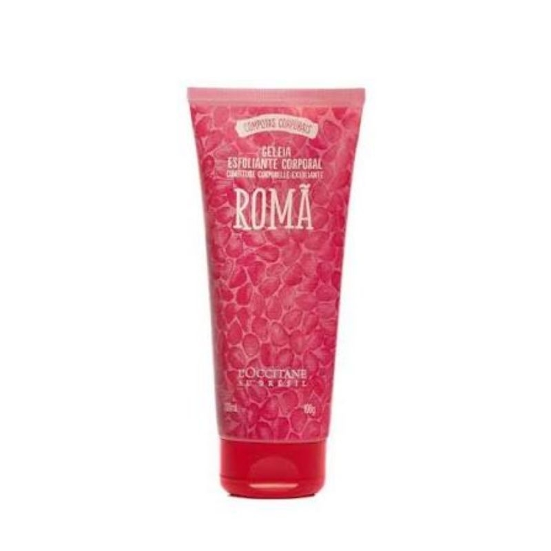 Geléia Corporal Esfoliante Romã L'Occitane au Brésil