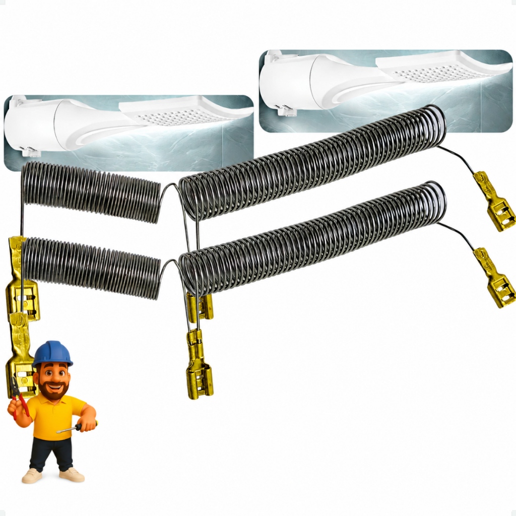 Kit 2 Resistência Loren Shower Ultra Multitemperatura Loren Shower Ultra Eletrônica 5500w 110v-127v