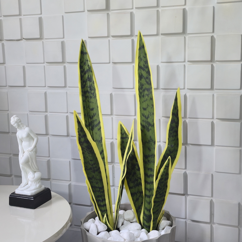 Kit Planta Espada São Jorge Ogum Artificial Santa Barbara Sem Vaso Toque Real · foto 2
