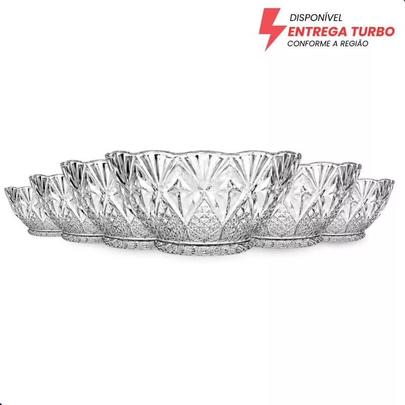 "Kit Bowls de Vidro: 55% OFF! 🍮"