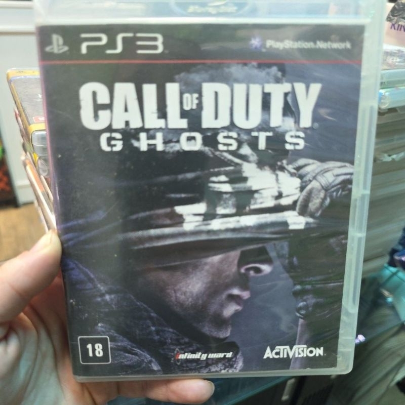 Jogo Call Of Duty Ghosts Ps3 Playstation 3 mídia Fisica Original