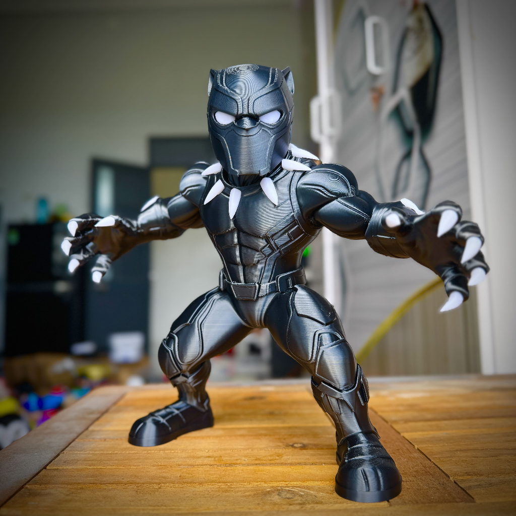 Boneco Pantera Negra – Boneco Herói Colecionável Geek