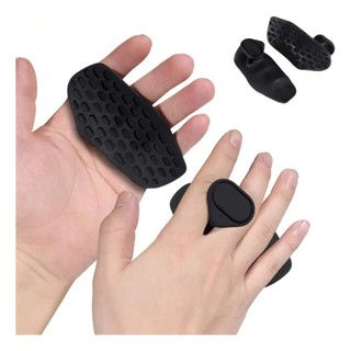 Luva Protetor de Mão Academia Grip Musculação Crossfit Antiderrapante Silicone Par