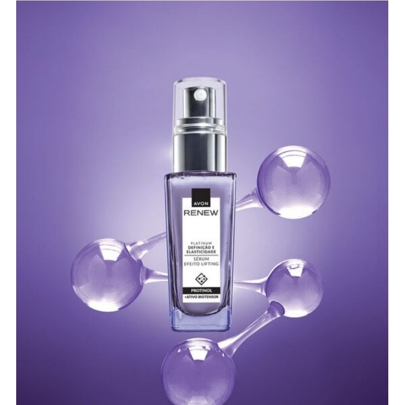 Avon Renew Platinum Definição e Elasticidade Sérum Efeito Lifting 30ml