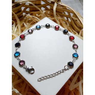 Pulseira AÇO INOX Antialérgica + MIMO (Colorida Redonda)