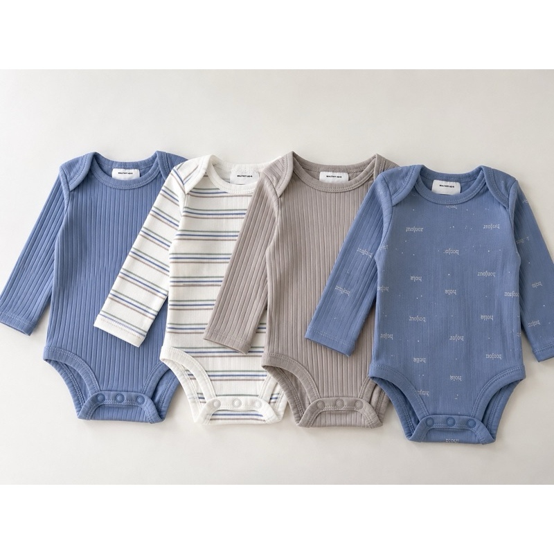 Kit body Carter’s - By Child of mine 4 peças menino