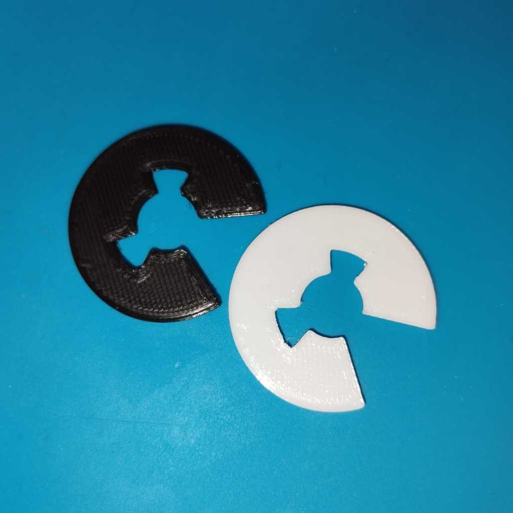 Kit Strap Lock para Guitarra Violão Baixo Trava de Correia Impressão 3D