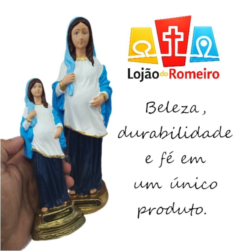 Nossa Senhora Grávida inquebrável de borracha . PODE MOLHAR