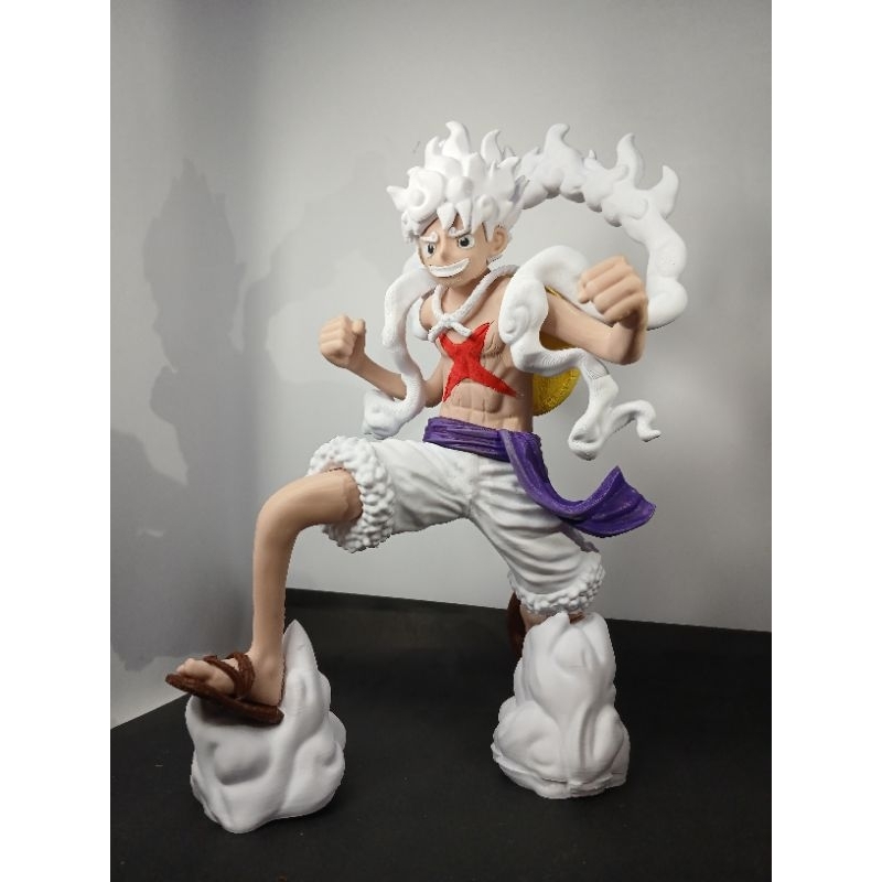 Boneco Luffy Gear 5 Nika One Piece Action Figure Boneco Colecionável Decoração Anime Manga JoyBoy