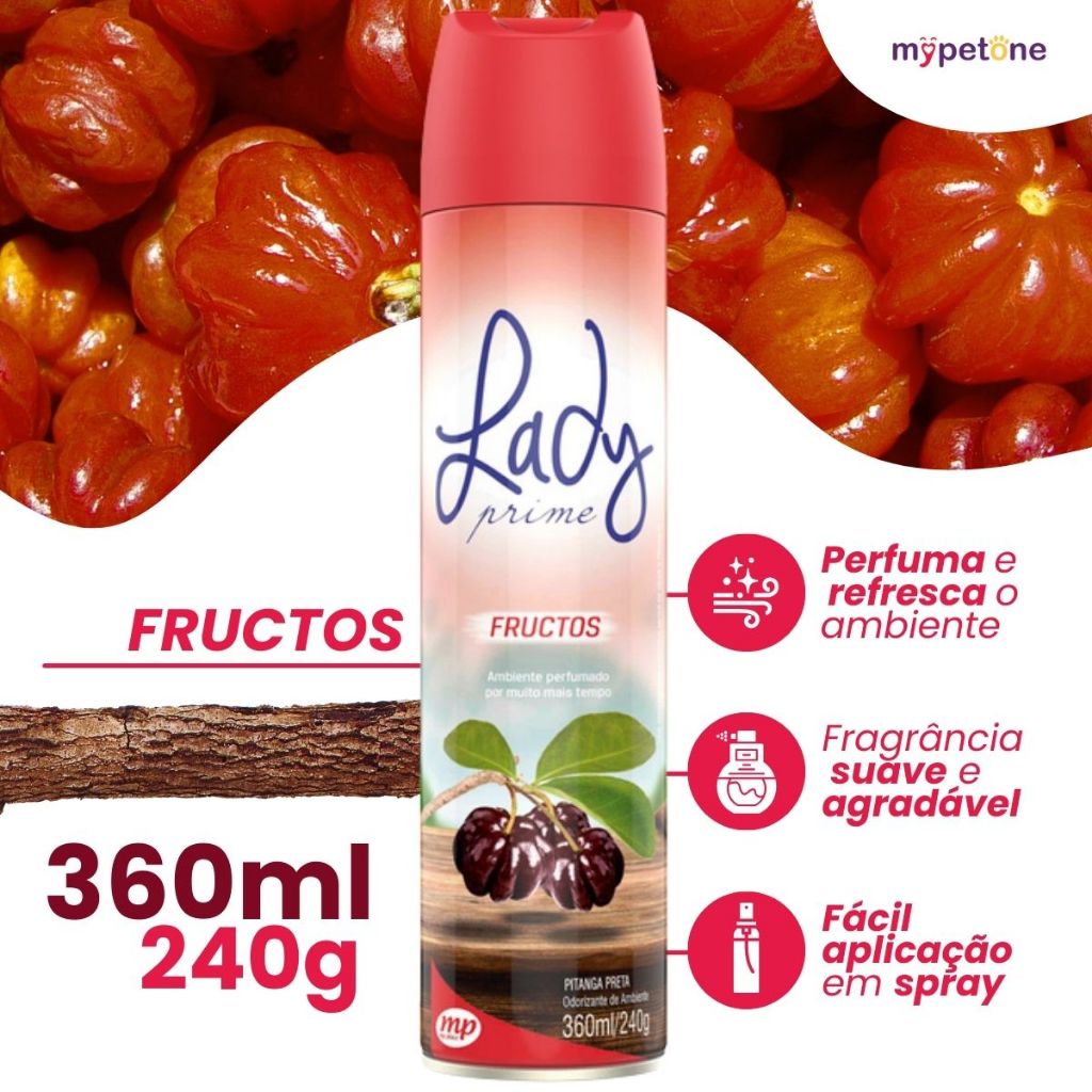 Odorizador Lady Prime Fructus - 360ml
