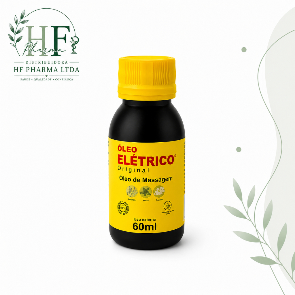 Melhor Óleo para Massagem 60ml | Óleo Elétrico Original Corporal Relaxante