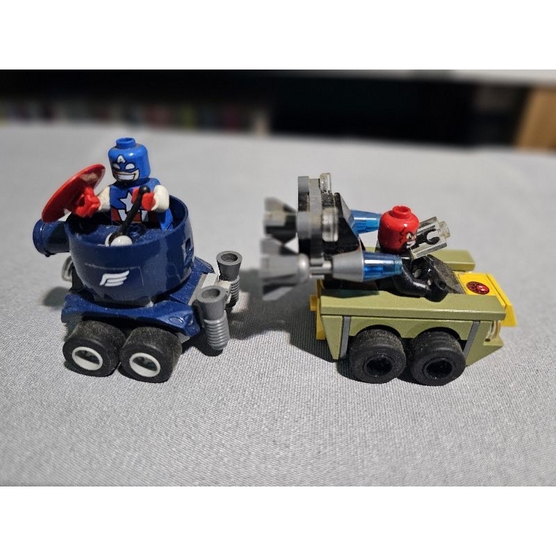 Lego Marvel Super Heroes 76065 Mighty Micros - Capitão América Vs Caveira Vermelha (Usado)