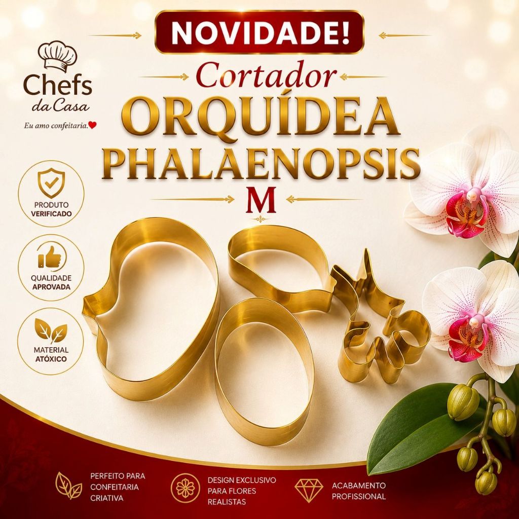 Kit Cortador orquídea Phalaenopsis Botânica M