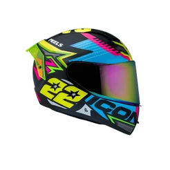 Capacete Moto Peels Icon Pró Rt Com Óculos Viseira Interna
