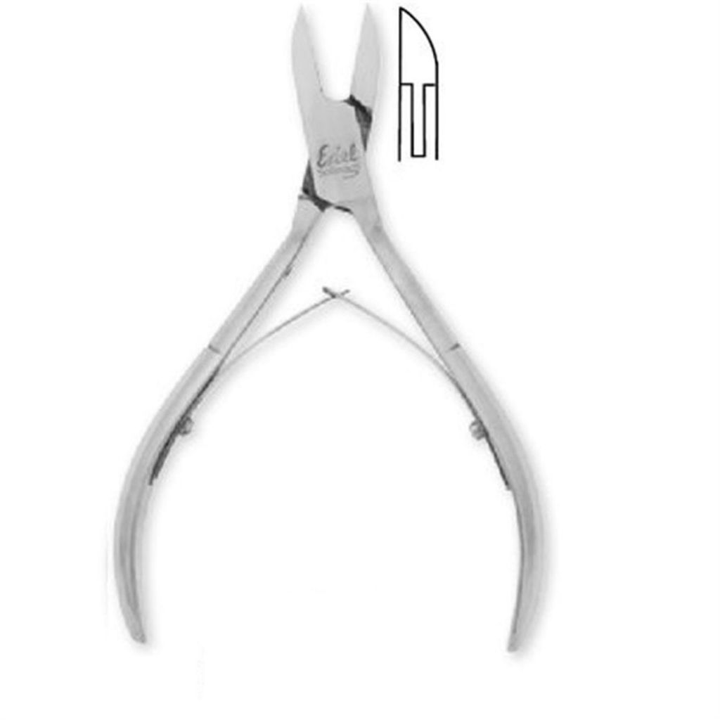 Alicate Unha Encravada Pontudo Mola Dupla 13cm Edel Solingen
