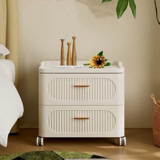 Cômoda Organizadora com Rodas 360°, Gavetas Anti-Queda para Quarto