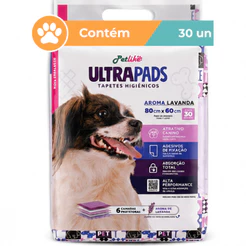 Tapete Higiênico Ultra Pads Lavanda 60x80cm 30 Unidades
