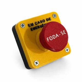 Botão do F*da-se - Fidget Toy com switch mecanico