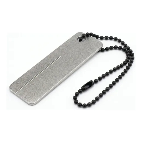 Mini Afiador Anzol Faca Diamantado De Bolso Chaveiro Tático Edc 400 Vision Predator