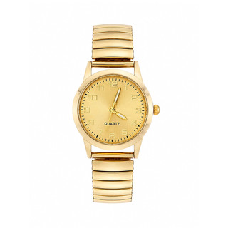 Relógio Feminino Dália Gold 35mm Analógico Premium Dourado Tendencia Blogueira Elegante