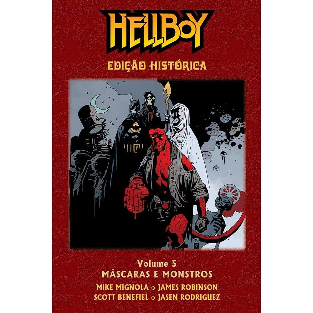 HQ Hellboy Edição Histórica Vol 5 Máscaras e Monstros Mythos