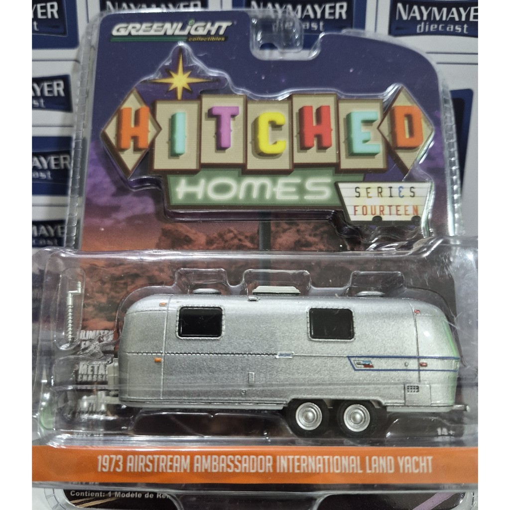 Greenlight 1973 Airstream Ambassador International Land Yacht Prata