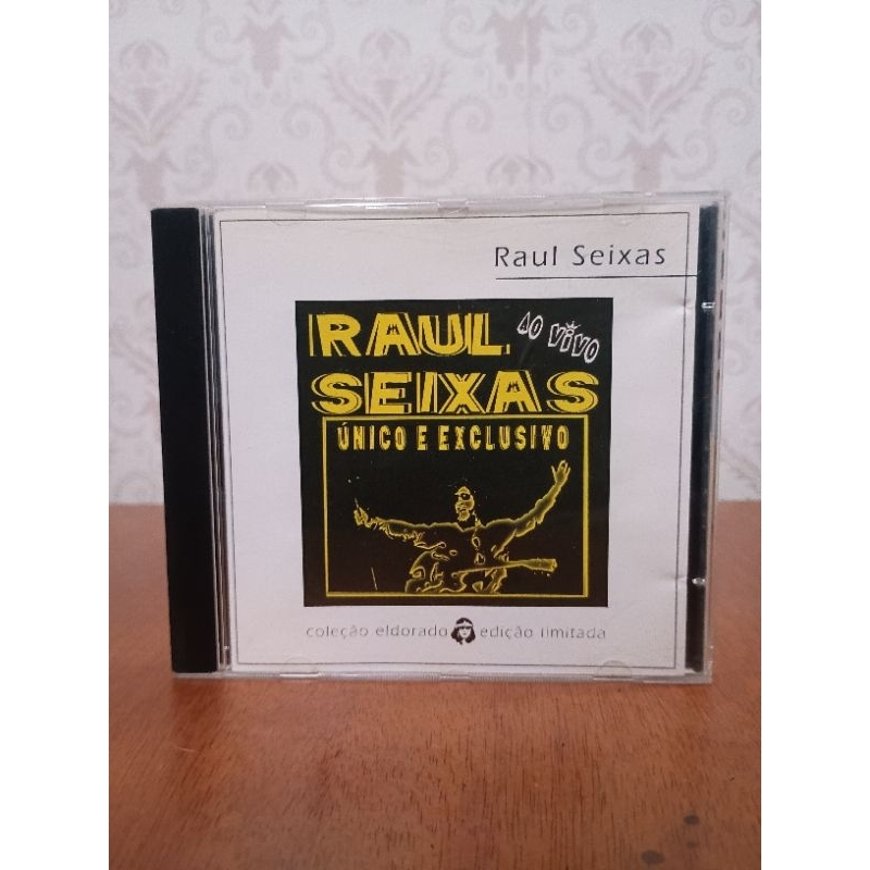 Cd Raul Seixas - Único E Exclusivo - Ao Vivo