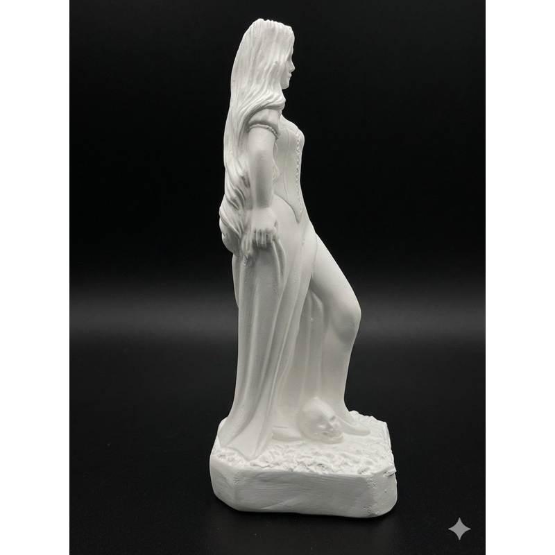 Imagem Pombagira Padilha das Almas em Gesso Cru 20cm para Pintura e Personalização — imagem 2 de 2