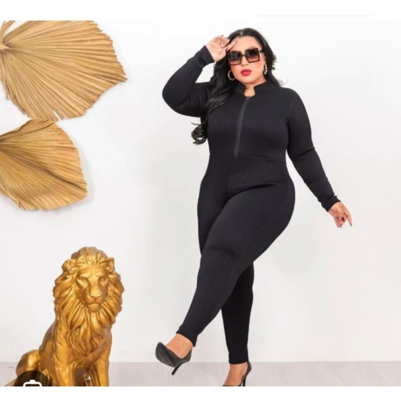 Macacao da virginia plus size