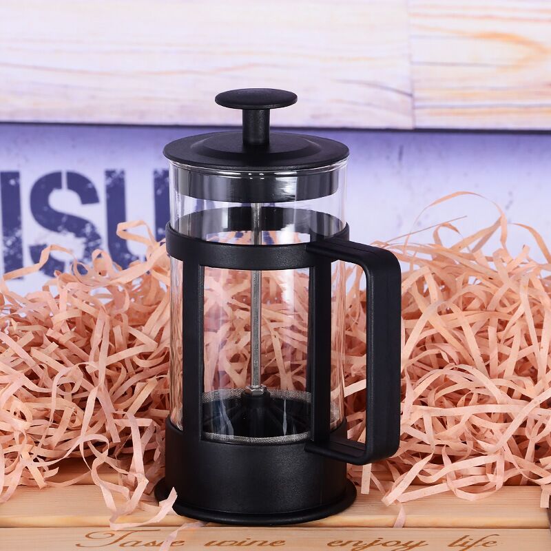 Imagem Cafeteira Prensa Francesa Café Expresso Chá Leite Cremoso Grande Pequena 600ML e 350ML