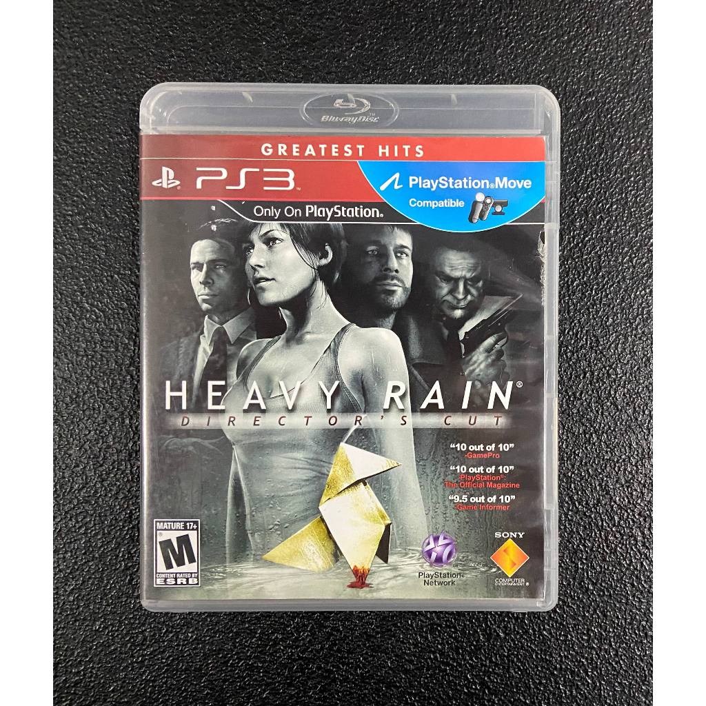 Jogo de PS3 - Heavy Rain diretor's Cut Greatest Hits - Playstation 3 original