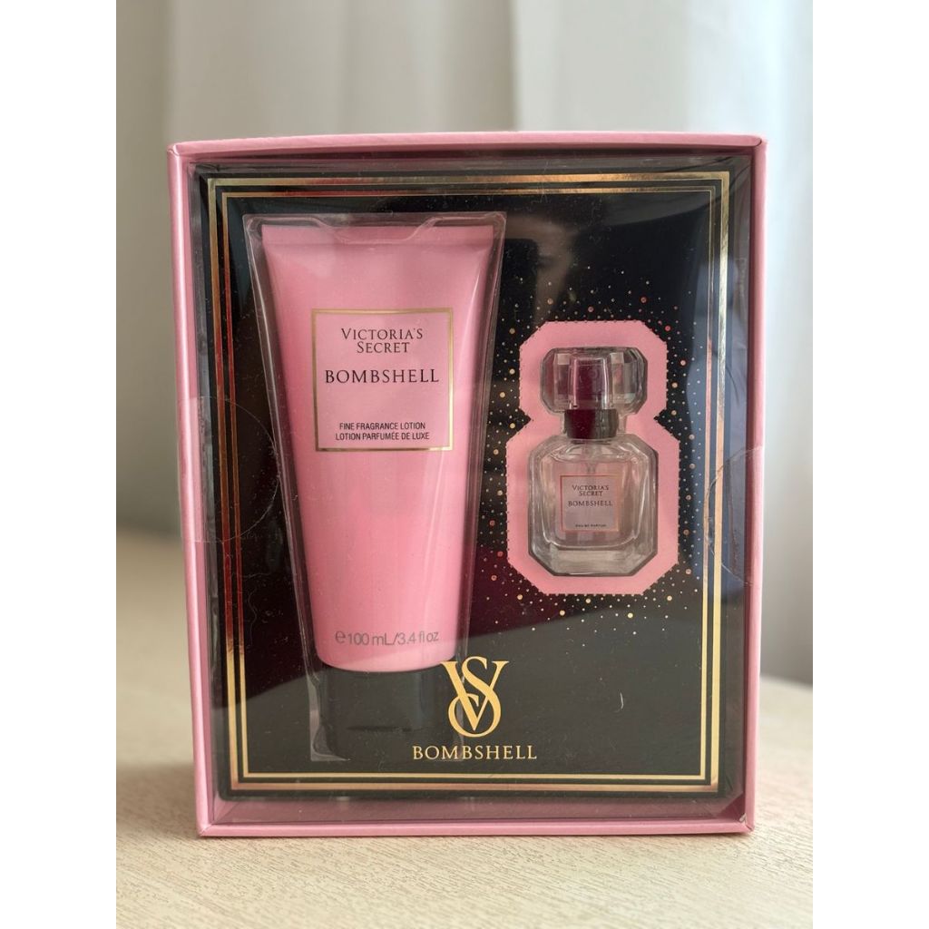 Kit Victoria’s Secret Bombshell Mini Perfume + Hidratante importado original