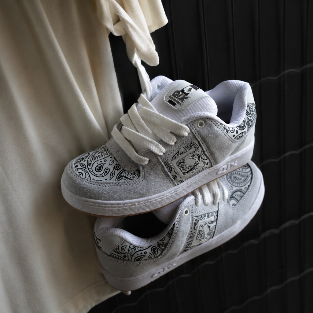 Tênis Qix 90's OG Original Novas Cores Confortável Skate Estampado Feminino Masculino