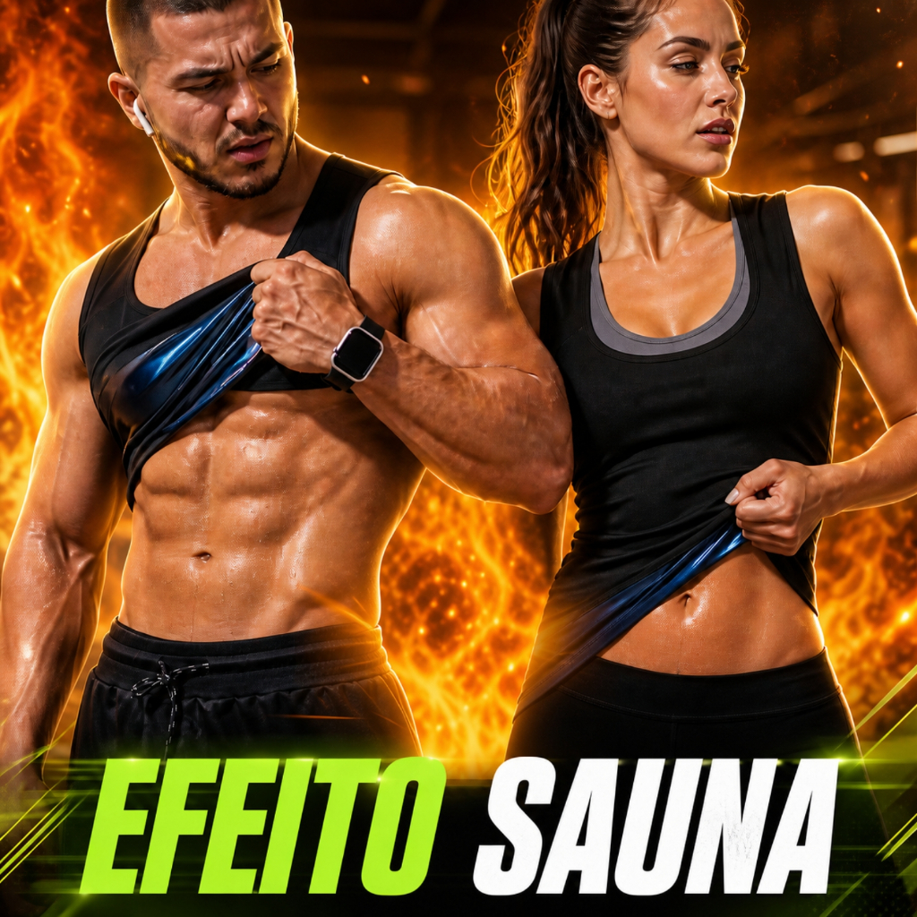 Regata Efeito Sauna Térmica Modeladora Masculina Feminina Academia Fitness Emagrecer Queima Gordura