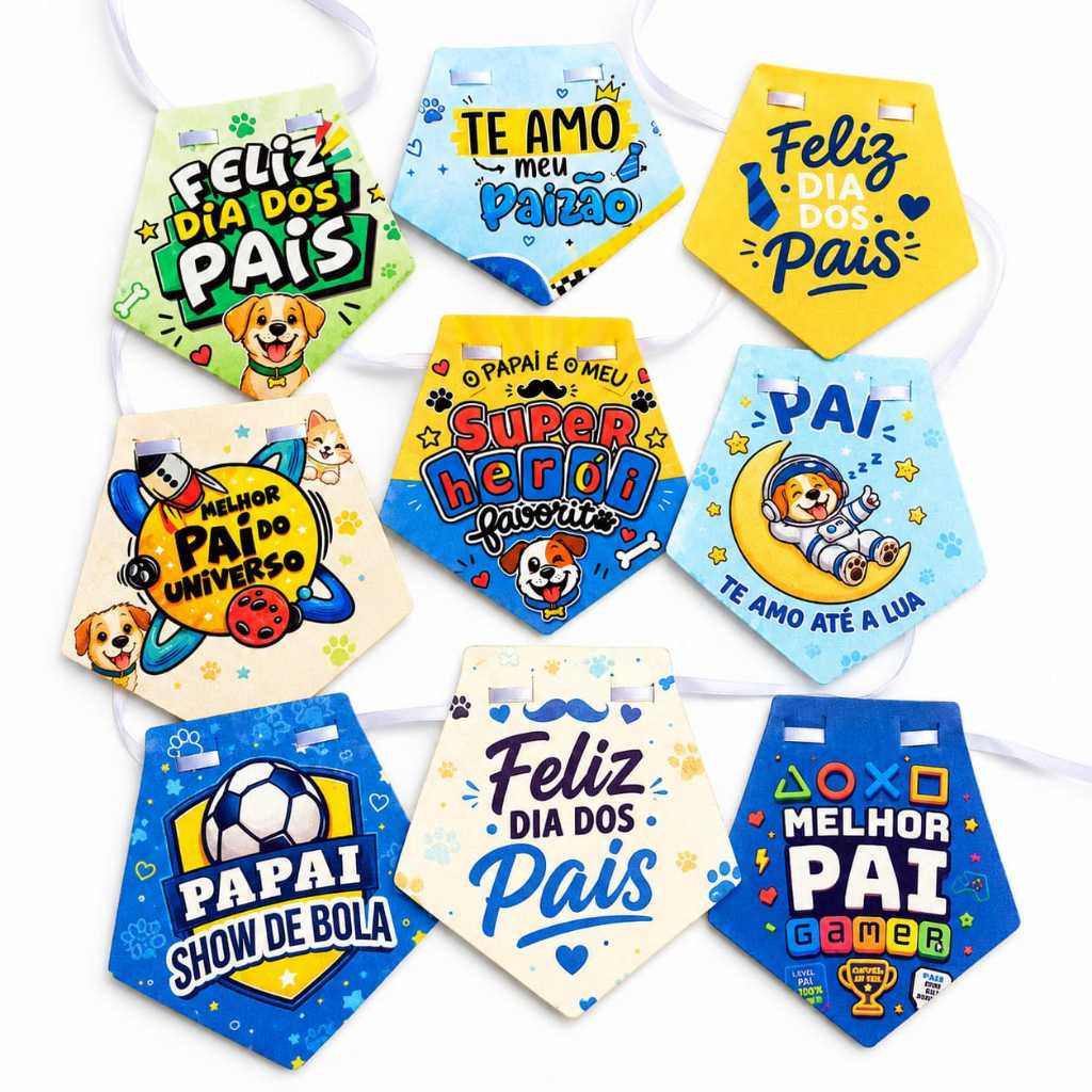 40 DIA DOS PAIS Colarinho Pet Bandanas Pet Shop banho e tosa cães e gatos (s Laços ,s/ Gravatas )Mini Bandana Gargan