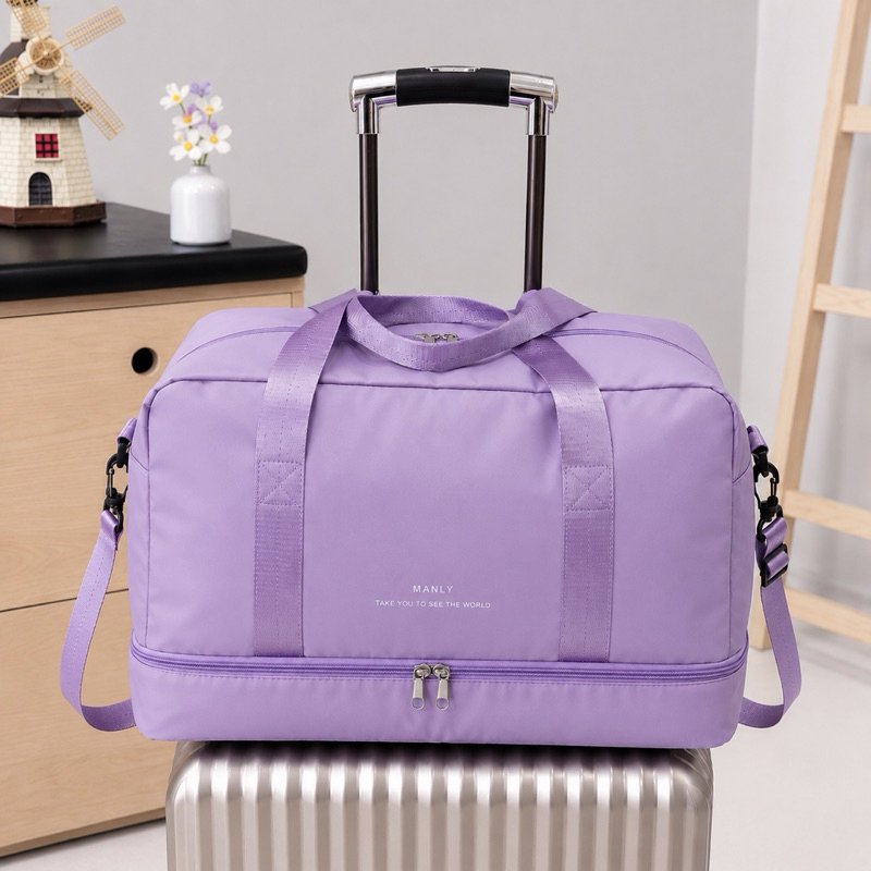 Bolsa De Viagem Sport Com Compartimento Para Sapatos Impermeável Alça Lateral Grande Capacidade 30L