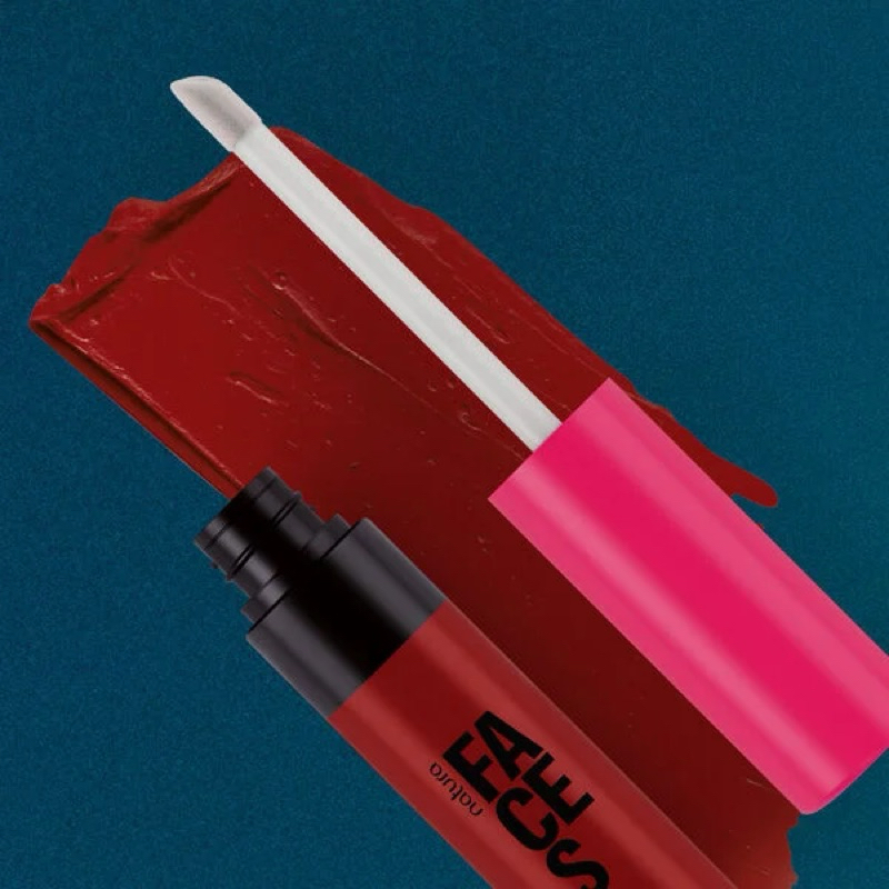 Batom Líquido Matte Longa Duração Faces - Cor Red Love