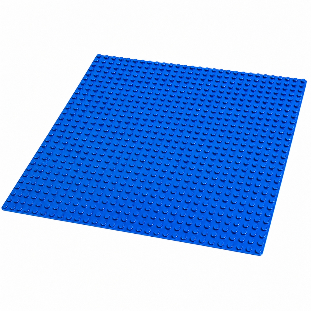 Base De Construção Para Blocos de Montar Azul 26x26 Castela