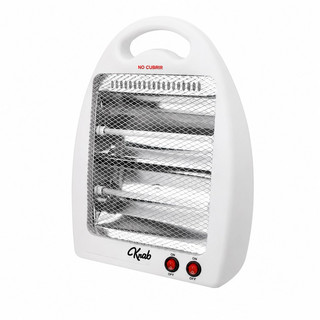 Aquecedor Elétrico 800W 220V Portátil 2 Níveis de Aquecimento Branco casa quentinha aquecedor aquecer casa inverno frio