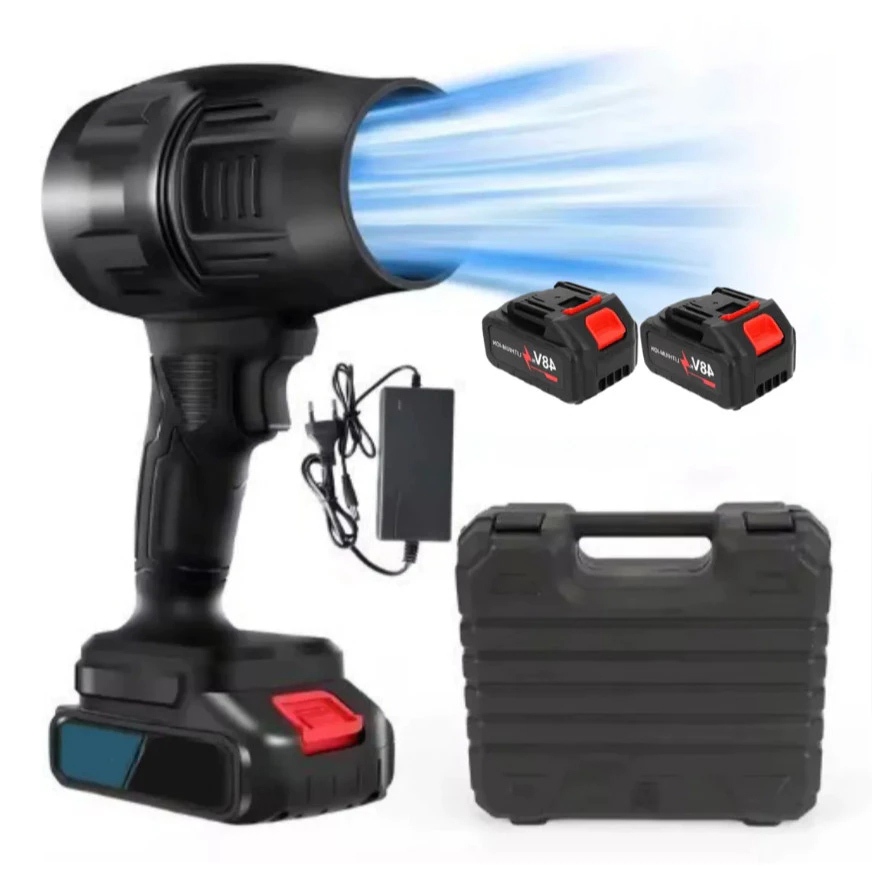 Soprador Elétrico 48V com Maleta e 1 OU 2 Baterias Superpotente e Portátil