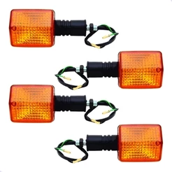 JOGO COMPLETO COM 4 PISCA STRADA CBX 200 / XLX 350 / NX 150 / NX 200