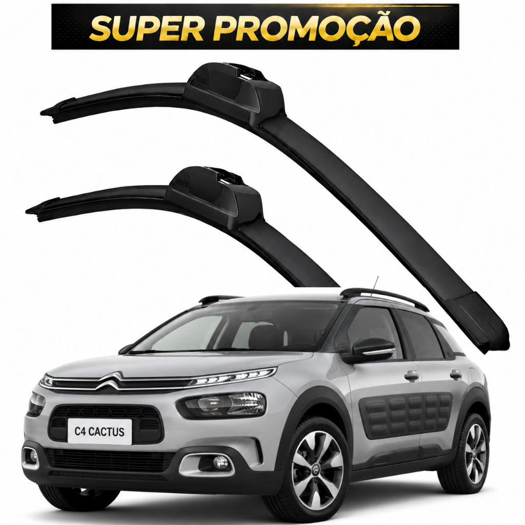 Palheta Limpador Parabrisa Citroen C4 Cactus 2019 Em Diante