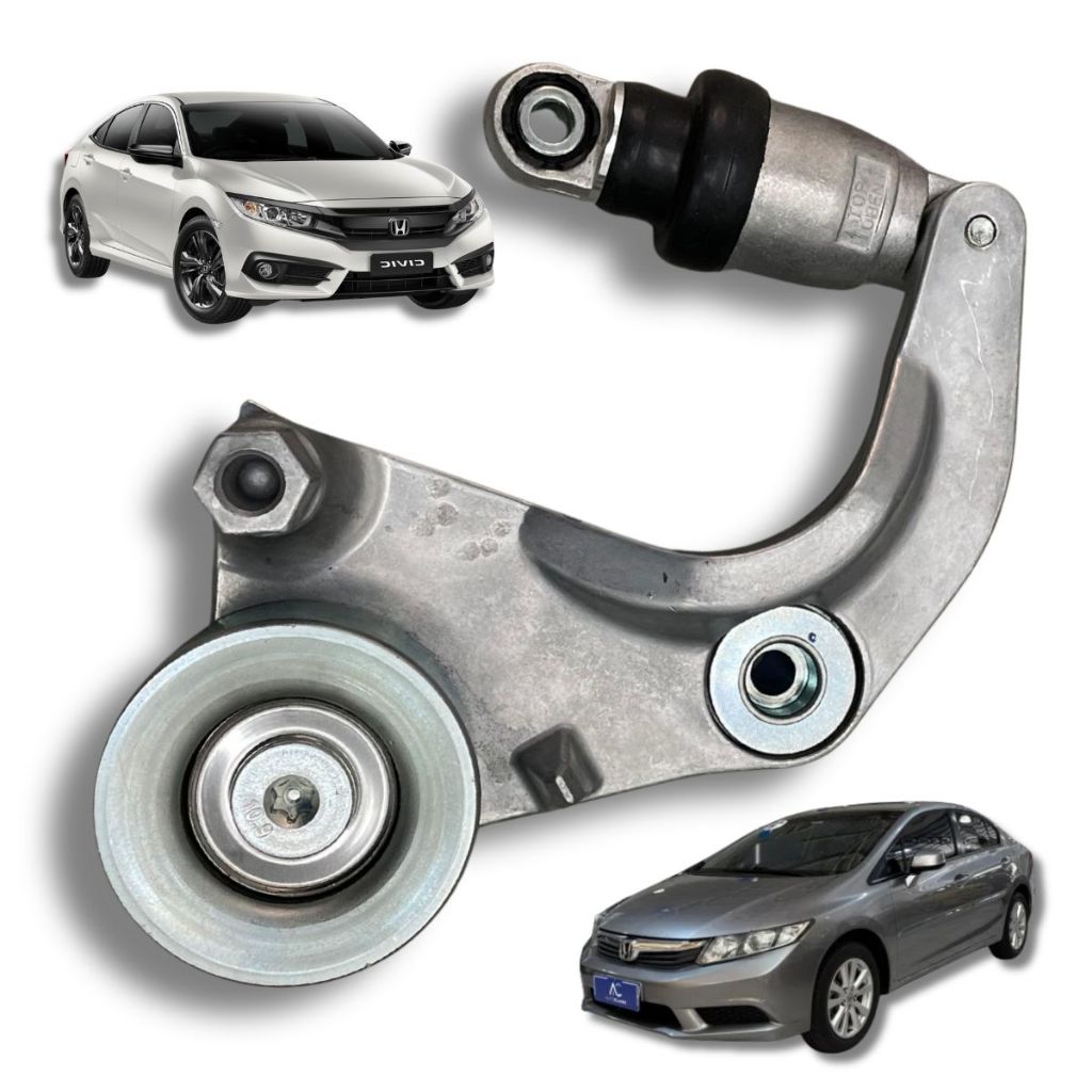 Tensionador do Alternador Para Honda Accord, CR-V 2.0 2007 Em Diante e Honda Civic, HR-V 1.8 2006...