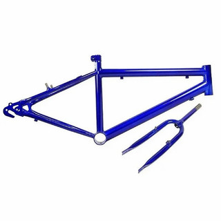 Quadro e Garfo ou Amortecedor Reduzido Aro 24 em Aço Carbono – Resistência e Durabilidade para sua Bicicleta!