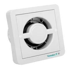 Exaustor para Banheiro Ventokit M80 New Classic Bivolt 80m³/h Silencioso Anti Mofo Ø100mm