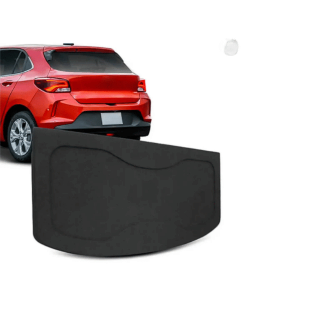 Tampão Porta Malas Chevrolet Onix 2020 a 2024 R-Acoustic Bagagito Carpete Grafite